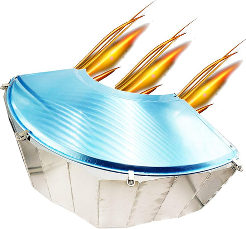 Adjustable Heat Focusing Reflector for Round Natural Gas and Propane Patio Heaters...