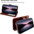 Bocasal Detachable Wallet Case for iPhone 13 Pro Max RFID Blocking Card Slots Holder Premium PU Leather Magnetic Kickstand Shockproof Wrist Strap ...