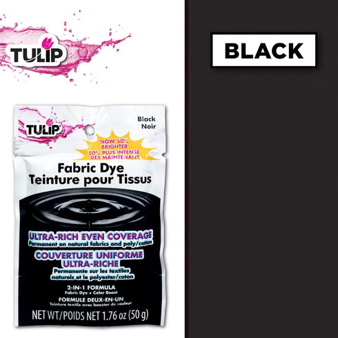 Tulip Permanent Fabric Dye- Black (26588)...