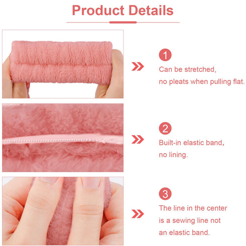 Face Wash Headband, Wrist Bands for Washing Face, Skincare Headband, Makeup Headband, Head Band for Washing Face, Snail Spa Hair Band, Trendy Stuf...