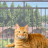 Cat Balcony Rail Net Cat Anti-Fall Netting Pet Balcony Mesh Fence Net Child Safety Screen Protection Crib Mesh for Pets Baby...