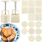 Chinese Traditional Mid-Autumn Mooncake Mold?Biscuit Stamping Machine?18 pcs 100g/125g Different Round And Square Flower Pattern For 2 Sets....