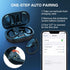 Wireless Earbuds Bluetooth Headphones 48Hrs Playtime IPX7 Waterproof 5.1 HiFi Earbuds,LED Display Sports Ear Buds with Earhooks for Workout Gym Ou...