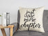 Just One More Chapter Throw Pillow Case Cushion Cover Book Lovers Linen 18 x 18 Inch...
