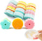 Individually Wrapped Sponge, Kitchen Dishwashing Sponge Multi-Purpose Mesh Net Scouring Pad, Odor-Free Sponge Wipes Suitable for Travel Apartments...