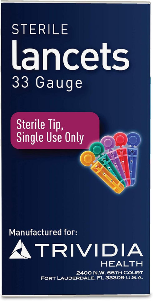 3 x 100ct 33g TRUEplus® Lancets + TRUEplus® Log Book...