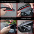 2 Pcs Carbon Fiber Car Side Mirror Rain Eyebrow Guard, Car Rearview Mirror Rain Brow, Waterproof Rearview Mirror Smoke Cover, For SUV, Truck, Car,...
