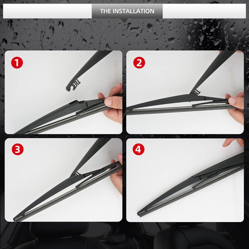 Replacement for Hyundai Tucson 2016 2017 2018 2019 2020 2021 Rear Windshield Wiper Blade and Arm Assembly-Car Back window wiper Arm Blade Complete...