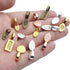 Glue on Bails, 100 Gram Mixed Tibetan Style Glue on Bails Pendants Alloy Flat Pad Bails Tag Charms Connector Hanger for Earring Necklace Jewelry F...