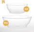 R-kay 6 Oz Clear Plastic Bowls - 50 Pack disposable bowls - Premium Hard Small Plastic Bowls - Heavy Duty Ice Cream Bowls Disposable Dessert Bowls...