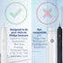 toothbrush heads hard compatible with Philips Sonicare toothbrush heads - replacement heads - hard brush heads - intense cleaning - White - HX7038...