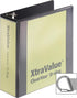 Cardinal® Performer ClearVue™ Ring 3-Ring Binder, 4" D-Rings, Black...