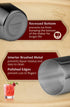 KITESSENSU Cocktail Shaker Set, Stainless Steel Martini Shaker Set with 24 Ounce Cocktail Mixer with Drink Shaker, Measuring Jigger, Bar Spoon & D...