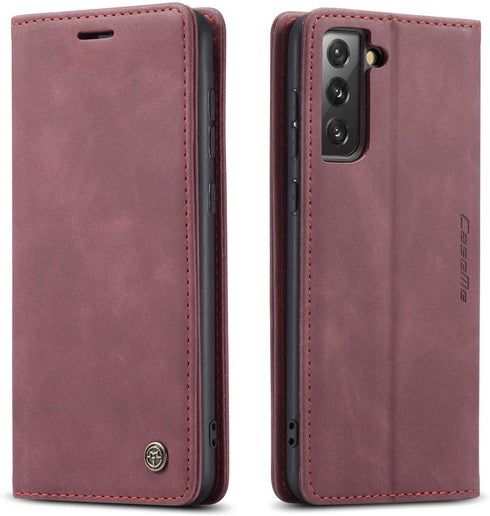 Kowauri Flip Case for Galaxy S21,Leather Wallet Case Classic Design with Card Slot and Magnetic Closure Flip Fold Case for Samsung Galaxy S21 5G (...