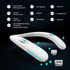 Neck Speaker, Wearable Bluetooth Speaker with Dynamic GRB & AUX Cable, True 3D Stero Sound Around The Waterproof Neckband Speaker, Built in MIC, P...