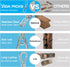 40 Pack Wire Clothes Pins Heavy Duty Outdoor, Stainless Steel ClothesPins for Hanging Clothes, Metal Clothes Pegs, Clothing Clips, Laundry Pins 1....