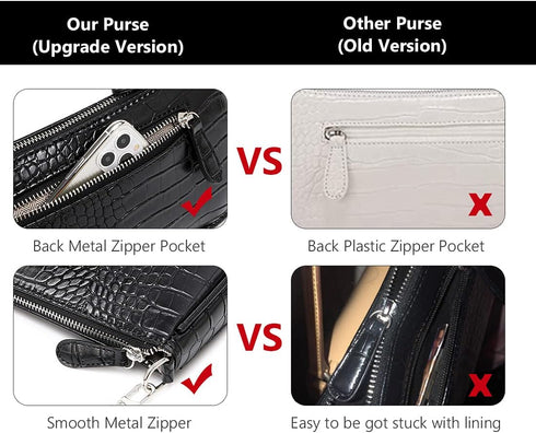 JEEHAN Quilted Crossbody Bags for women Designer Shoulder Handbags Small Purse...