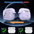 AirPods Pro Second Generation Protective case with Cleaning kit, Anti-Fall Lock Design, Personalized Hollow Style - Pure Purple...