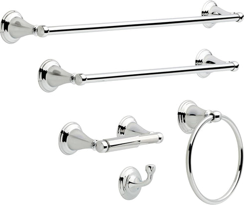 DELTA Windemere Towel Hook, Chrome, Bathroom Accessories, 70035...