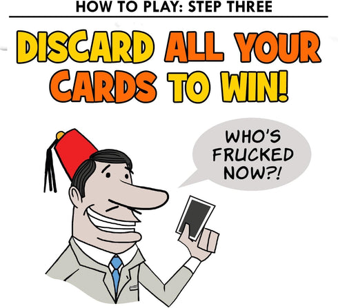Oh Fruck! A Raucous Card Game That Combines Strategy with Special Rules That Change Every Time You Play....