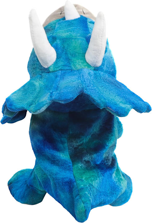 Hand Puppets, Cute Dinosaur Stuffed Animal Plush Puppet Pretend Play Doll Toy Movable Mouth Storytelling Dinosaur Figure Hand Puppet Interactive T...
