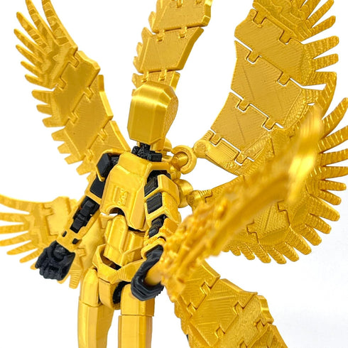 (Assembly Completed) 3D Printed Figure 5.54-inch Titan 13 Action Figure with 9 Types of Weapons and 5 Types of Hands, Dummy 13 Action Figure?Lucky...