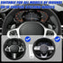 Car Steering Wheel Cover, Segmented Steering Wheel Protector, Non-Slip and Safe Car Wheel Protector for Men Women, Car Interior Accessories Univer...
