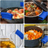 Silicone Assist Handle Holder, Hot Skillet Handle Covers Pot Grip Handle Sleeve Cast Iron Skillets Non-Slip Heat Resistant Pan Grip Cover for Cast...