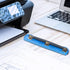 Eagle 3 Hole Punch, Portable Ring Binder 3 Hole Punch, Paper Puncher with Integrated Ruler, 5 Sheets Capacity, for Ring Binders, Office and School...