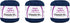 Aunt Lydia Classic Navy Crochet - 3 Pack of 350y/320m - Cotton - Gauge 10 - Crochet......