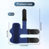 SAVITA 2pcs Finger Splints, Composite Cloth Trigger Finger Splints Finger Brace for Broken Finger Protection Pain Relief Fingers Straightening (Bl...