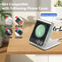 Wireless Charger for Samsung Galaxy Z Flip, Foldable Portable Travel Wireless Charging Stand, 15W Fast Wireless Charger Station for Galaxy Z Flip6...