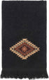 Avanti Linens Mojave Fingertip Towel, Black 18.00" x 11.00"...