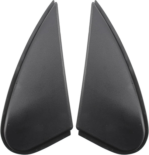 2pcs Car Side Mirror Corner Triangle Cover Trim Fit For Toyota for Corolla 2014-2016 Replaces 60118-02170 60117-02170...