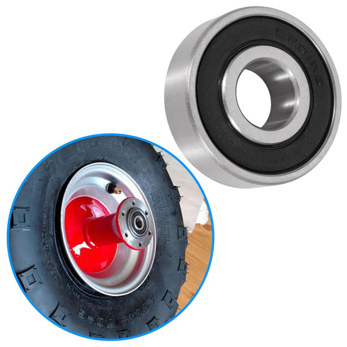 RUTU Mini Bike Wheel Bearing Front and Rear for CT100U CC100X KT196 Baja Doodlebug DB30 Realtree RT200 RB100 RB200 79cc 98cc 100cc Motovox MBX10 M...