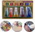 Bias Tape Makers Kit of 5 Sizes 1/4" 3/8" 1/2" 3/4" 1" DIY Quilting Tools Kit for Fabric Sewing and Quilting...