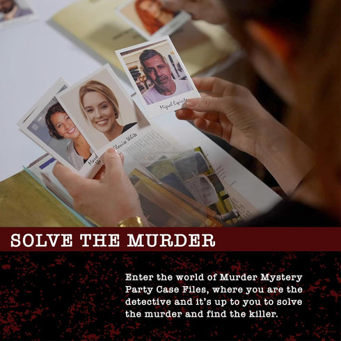 Murder Mystery Party, Death in Antarctica, Case File Game for 1+ Players, Ages 14 and Up...