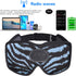 Sleep Eye Mask with Bluetooth Headphones, 3D Music Sleeping Headphones Wireless Bluetooth Sleep Mask with Adjustable Ultra Thin Stereo Speakers Li...