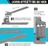 DURATECH Tube Bender, Pipe Bender, 3-IN-1, 1/4", 5/16", 3/8", for Copper, Brass, Aluminum and Thin Steel Pipes...