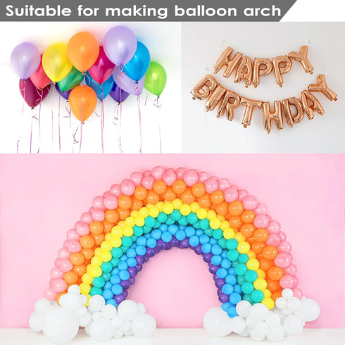 ALLFUN 1000 Pieces Clear Glue Points Dots Double Sided Adhesive Removable for Balloons Craft Sticky...