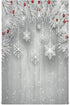 ALAZA Silver Christmas Tree Snowflake Decorative Kitchen Dish Towels 1 Piece,Soft and Absorbent Kitchen Hand Towels Home Cleaning Towels Dishcloth...