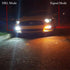 Alla Lighting 7444NA 7443 LED Switchback Turn Signal Lights Bulbs, Dual Color Amber Yellow/6000K White, Blinker Lamps/Parking Lights/DRL Super Bri...