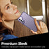 Rayboen for Samsung Galaxy S22 Plus Case, Translucent Frosted Hard Back Silicone Edge Skin Feel Anti-Fingerprint Anti-Scratch Protective Slim Cove...
