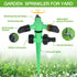 Sprinklers for Yard, 360 Degree Rotating Lawn Sprinkler, Water Sprinkler for Large Area Coverage, Garden Sprinkler for Kids,Easy Installtion& Irri...