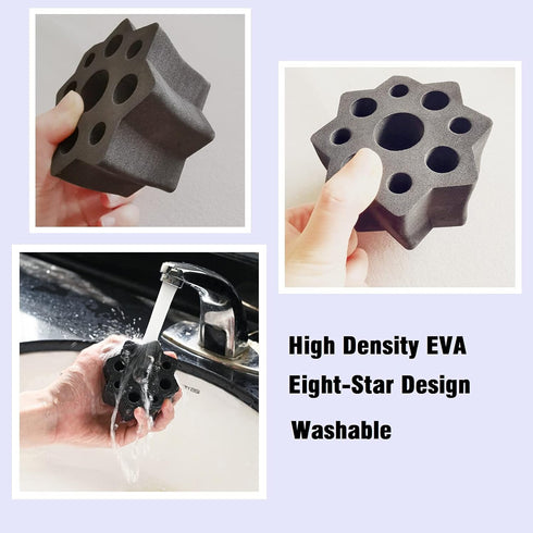 Cup Turner Foam Sets, 10PCS 5 Size Tumbler Turner Foams Inserts for 3/4 Inch PVC Pipe, Tumbler Spinner Foams Fit 40 oz 30 oz 20 oz 10 oz All Tumbl...