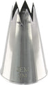 JEM Medium Open Star Savoy Piping Nozzle, Decorating Tip, #2M...