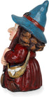 Witch Garden Gnome Statues, Funny Witch Dwarf Outdoor Statue Collectible Figurines for Yard Decor Landscape Porch Decoration Outside Novelty Gift...