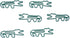Alligator Gator or Crocodile Shaped Paper Clips Great for Paper Clip Collectors or Office Gift - Comes in Round Tin with Lid and Gift Box (100 Cou...