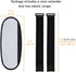 Anti-Glare Anti-Dazzle Vehicle Visor Sunshade Extender Sun Blocker for Cars, Vans and Trucks (Silver)...