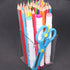 Pen Holder, Clear Acrylic Makeup Brush Holder, Pencil Holder for Desk, Pen Pencil Organizer for Desk, Art Supply (Clear)...